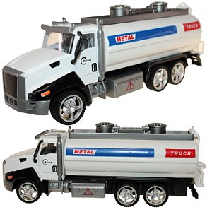 Caminhão De Ferro,Plastico Coleciona 19cm 1:60 Modelo:Tanque