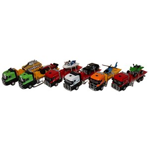 Caminhão De Ferro e Plastico Colecionáveis 17cm 1:60 Acorda