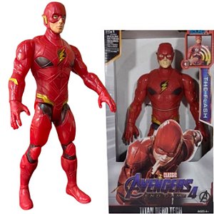 Boneco 30cm  articulado com som e led Personagem:Flash