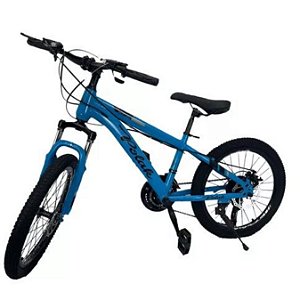 BICICLETA ARO 20 21 MARCHAS Cor:AZUL