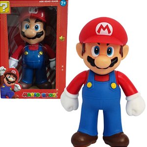 Boneco Super Mario Bros 30cm Articulador Coleçao model:Mario