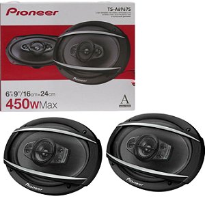 Alto-falantes Pioneer TS-A6967s 6x9 90w Rms 450w Max 4 vias
