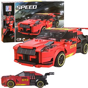 Bloco De Montar Brinquedo Speed Racing 2em1 Carro G Modelo:2