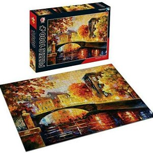 QUEBRA-CABEÇA 1000 PEÇAS JOGSAW PUZZLE RIO-PONTE