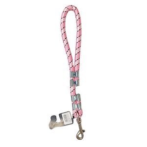 GUIA DE CORDA ESPECIAL 35 CM 16MM FURACAOPET ROSA
