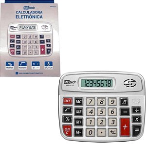 Calculadora Eletrônica  8 Dígitos