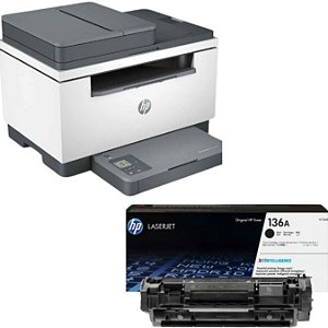 Impressora Hp Laserjet Mfp M236sdw Wifi / 110v - Branco