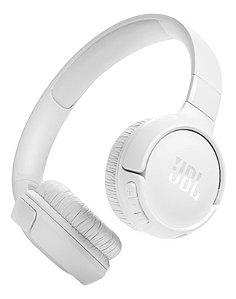 Fone De Ouvido Sem Fio Jbl Tune 520bt Dobrável Cor:Branco