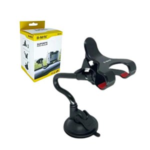 Suporte De Celular Grampo Com Ventosa B-Max BMG-06
