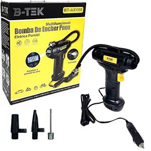 Compressor de Ar Elétrica Multifuncional Painel LCD