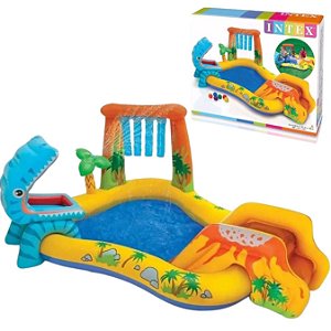 Piscina Playground Dinossauro - 272 Litros - Intex