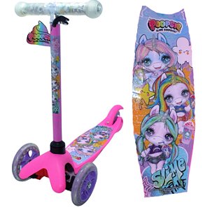 PATINETE INFANTIL 3 RODAS AJUSTAVEL PERSONAGENS