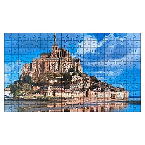 QUEBRA-CABEÇA 500 PÇ JIGSAW PUZZLE ABADIA MONTE SAINT MICHEL