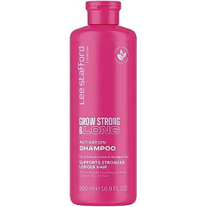 Shampoo Lee Stafford Crescimento Forte e Longo Ativador - 500mL