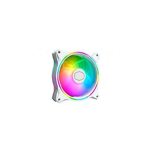 Ventoinha RGB Cooler Master MF120 Halo Branca 120MM