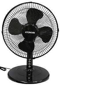 Ventilador De Mesa Hyundai 30Cm - 4 Pás, 110V, Modelo Hy-Fd30Abw