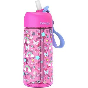 Garrafa Infantil Bentgo Kids - Arco-Íris e Borboletas BGKDWB1-RBO