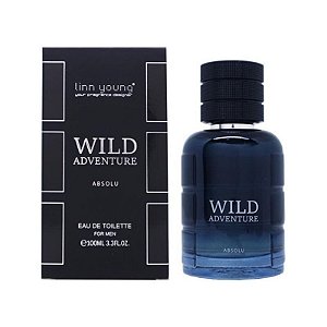 Perfume Masculino Linn Young Wild Adventure Absolu 100mL EDT