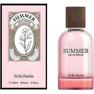 Perfume Feminino Stella Dustin Summer EDP 100mL - Elegância e Frescor Estival