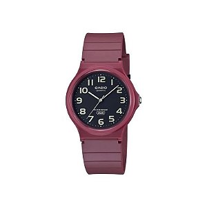 Relógio Casio MQ-24UC-4BDF Analógico - Vermelho e Preto com Design Moderno