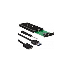 Caixa para HD SSD M.2 Argom ARG-AC-1036 com Conexão USB 3.0