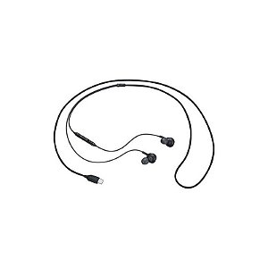 Fones de Ouvido Samsung Tipo-C com Microfone - Preto - Modelo EO-IC100BBEGWW