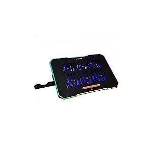 Suporte para Cooler Notebooks Sate A-CP23 com Iluminação LED RGB
