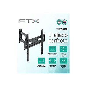 Suporte de TV FTX FTX78-443 para 32 a 55 polegadas, até 35kg, com inclinação e rotação