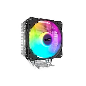Ventoinha Cooler para Processador Darkflash Z4 com Iluminação LED - Preto
