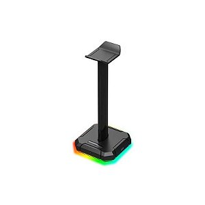 Suporte para Fones de Ouvido Redragon HA300 Scepter Pro com Iluminação RGB