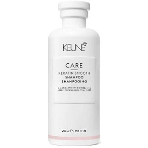 Shampoo Keune Care para Alisamento e Fortalecimento com Queratina - 300mL