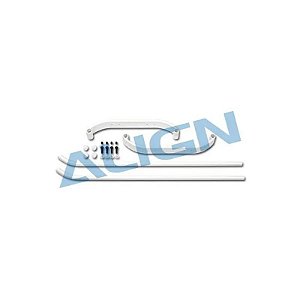 Patins de Aterrissagem Preta para Helicóptero TR700E - Modelo Shark H70102T