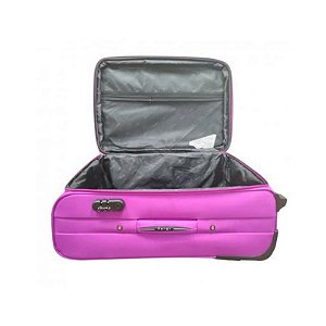 Mala De Viagem Fergi Grande Cor-De-Rosa