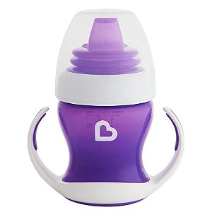 Copo de Treinamento Munchkin Gentle Roxo 118mL para Bebês