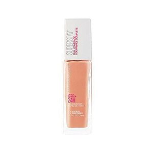 Base Maybelline Superstay 24H - Cor 130, Cobertura Longa Duração e Sem Transferência