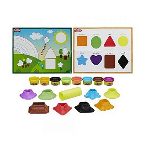 Massa de Modelar Hasbro Play-Doh Formas e Cores B3404
