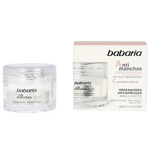 Creme Antienvelhecimento e Clareador de Pele Babaria - 50mL