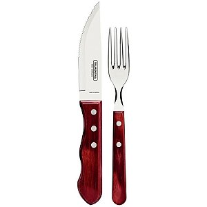 Conjunto de Utensílios para Churrasco Tramontina - 4 Peças Premium Modelo 21198/708