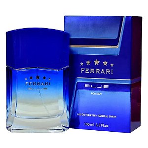 Perfume Masculino Ferrari Blue Eau de Parfum 100mL - Elegância e Estilo