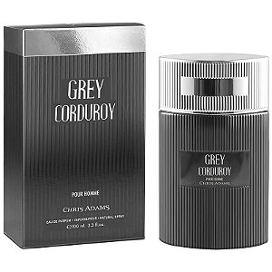 Perfume Masculino Chris Adams Grey Corduroy EDP 100mL - Elegância e Sofisticação
