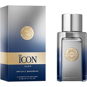 Perfume Antonio Banderas The Icon Elixir EDP 50ml - Fragrância Masculina Elegante
