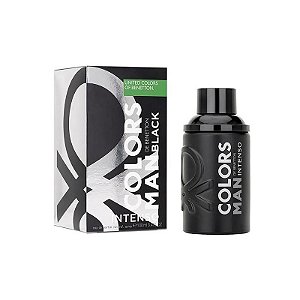 Perfume Benetton Colors Masculino Black Intenso EDP 100 ML