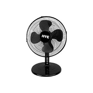 Ventilador de Mesa Hye FD30ABW - 30.4cm - 50W - Preto - Potência e Design Moderno