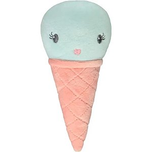 Travesseiro de Pelúcia Confortável AB0098-BLC para Crianças - Feminino