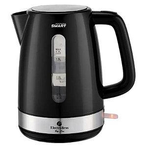 Chaleira Elétrica ElectroBras 1,7L 1.200W - 110V - Ideal para seu dia a dia