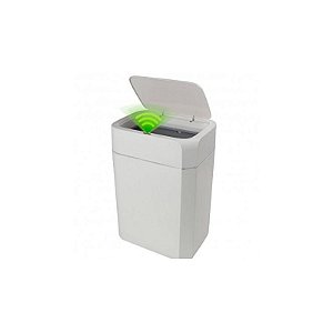 Lixeira Inteligente Sate A-JA615 12L Branca com Design Moderno