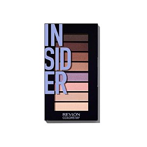 Paleta de Sombras Revlon Colorstay Looks Book Insider - Tons Neutros