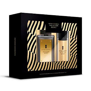 Kit Antonio O Segredo Dourado Eau de Toilette 100ML