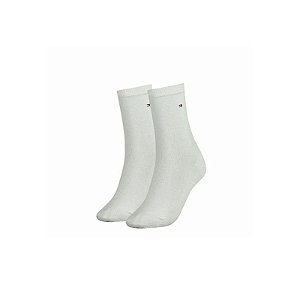 Meias Tommy Hilfiger Unissex Etp762 100 Os Branco