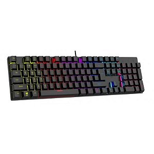 Teclado Mecânico RGB Sate GK31 - Layout Inglês, Alta Precisão e Desempenho